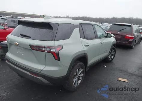 2025 Chevrolet Equinox Fwd Lt из США, поврежденный, VIN 3GNAXHEG4SL258264